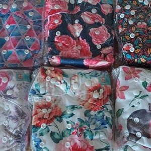 ALVA BABY cloth, reusable diapers, for girls! *CUTEST*